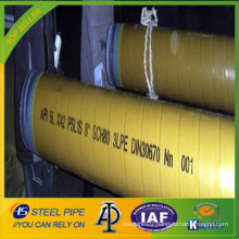 Deluxe Grade 3PE API 5L SAW Steel Pipe